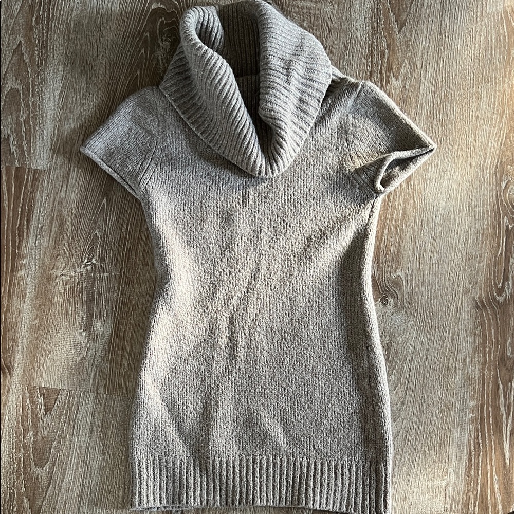 Aphorism Tan Cowl Neck Sweater